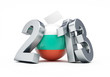 parliamentary elections in Bulgaria 2013.  on a white background