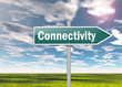 Signpost "Connectivity"