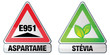 aspartame et stévia