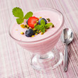 Delicious berry dessert