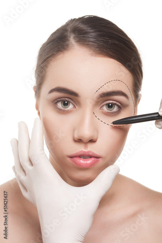 Photo: woman before plastic surgery woman before plastic surgery