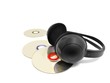 Music CD and Headphone
