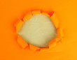 Hole in the paper