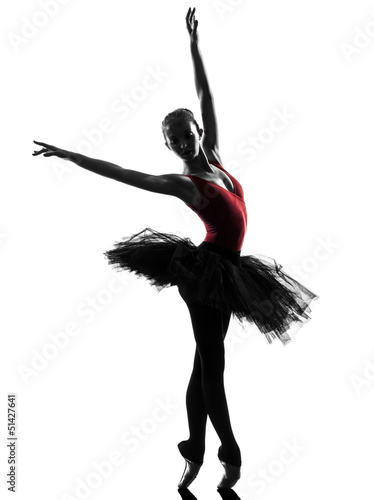 Photo: young woman ballerina ballet dancer dancing young woman ballerina ballet dancer dancing