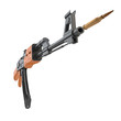 AK-47 Gewehr feuert Patrone ab