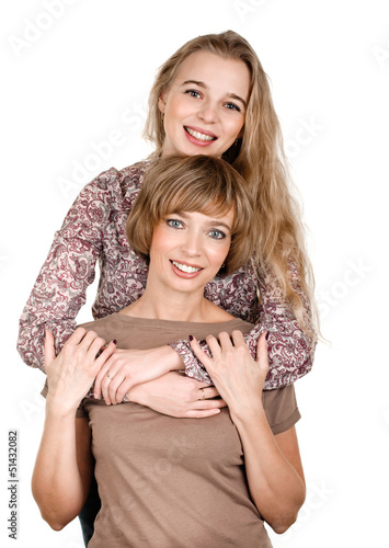 Photo: daughter and mother daughter and mother