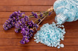 Badesalz mit Lavendel