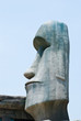 Ancient stone statues called moai