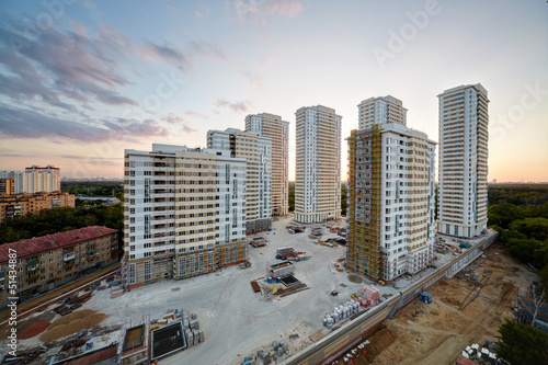 Photo: Buildings under construction Buildings under construction