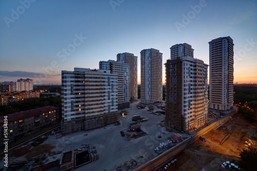 Photo: Buildings under construction Buildings under construction