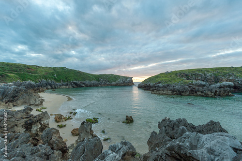 Photo: Deserted cove, evening Deserted cove, evening