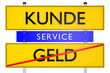 Kunde vs Geld_konzeptionell Finanzen - 3D