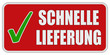 CB-Sticker rot eckig oc SCHNELLE LIEFERUNG