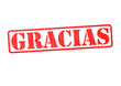 GRACIAS Rubber Stamp