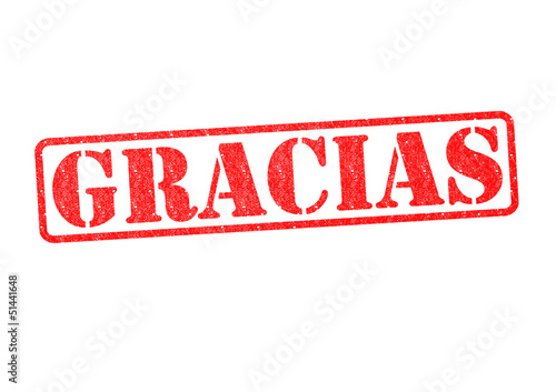 Illustration: GRACIAS Rubber Stamp GRACIAS Rubber Stamp