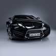 Illustration: Brandless sports car Brandless sports car