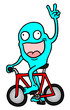 Bike puppet