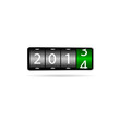 dial 2014 vector illustration