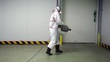 Tecnico desinfeccion con biocidas