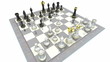 Chess board game animation