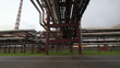 pipelines at the refinery
