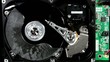 Video: Offene Festplatte / Harddisk im Betrieb: Headcrash Offene Festplatte / Harddisk im Betrieb: Headcrash