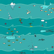 Underwater Seamless Pattern