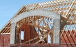 Toit en construction