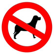 Divieto cane