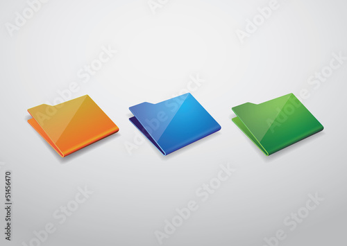 Vector: Folder icon vector Folder icon vector