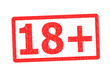 18+ Rubber Stamp