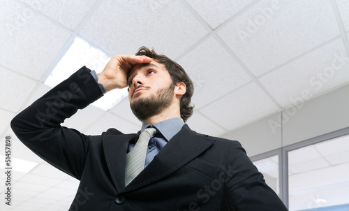 Photo: Worried businessman Worried businessman