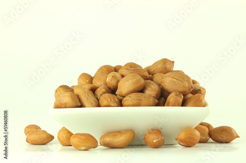 Photo: peanut row peanut row