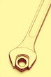 Spanner and nut