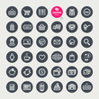 Set of shopping icons