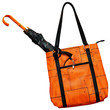 Tote bag and umbrella from the rain