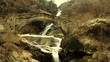 Video: alpine waterfall and ancient bridge alpine waterfall and ancient bridge