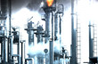 oil and gas refinery surreal concept in HDR processing