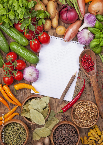 Photo: Assortment of fresh vegetables Assortment of fresh vegetables