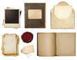 Vintage or retro set isolated
