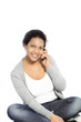 Photo: Woman with mobile phone Woman with mobile phone