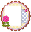 Vector: Abstract background with scrapbook elements Abstract background with scrapbook elements