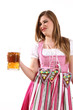 Foto: Mädchen mit Mass Mädchen mit Mass
