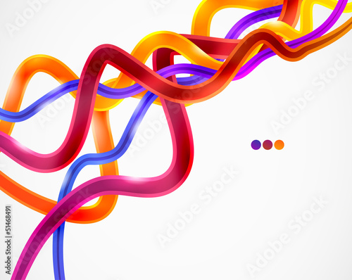 Vector: Colorful lines abstract vector background Colorful lines abstract vector background