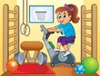Vector: Sport and gym topic image 2 Sport and gym topic image 2
