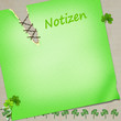 notiz, notizzettel