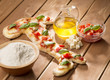 Pizza in the shape of Italy