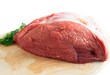 Photo: raw red beef meat for roasting or cooking raw red beef meat for roasting or cooking