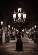 Photo: Old street light in a city of Barcelona Old street light in a city of Barcelona