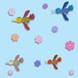 birds and summer